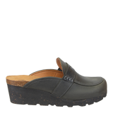 OTBT - HOMAGE in CHARCOAL Wedge Clogs