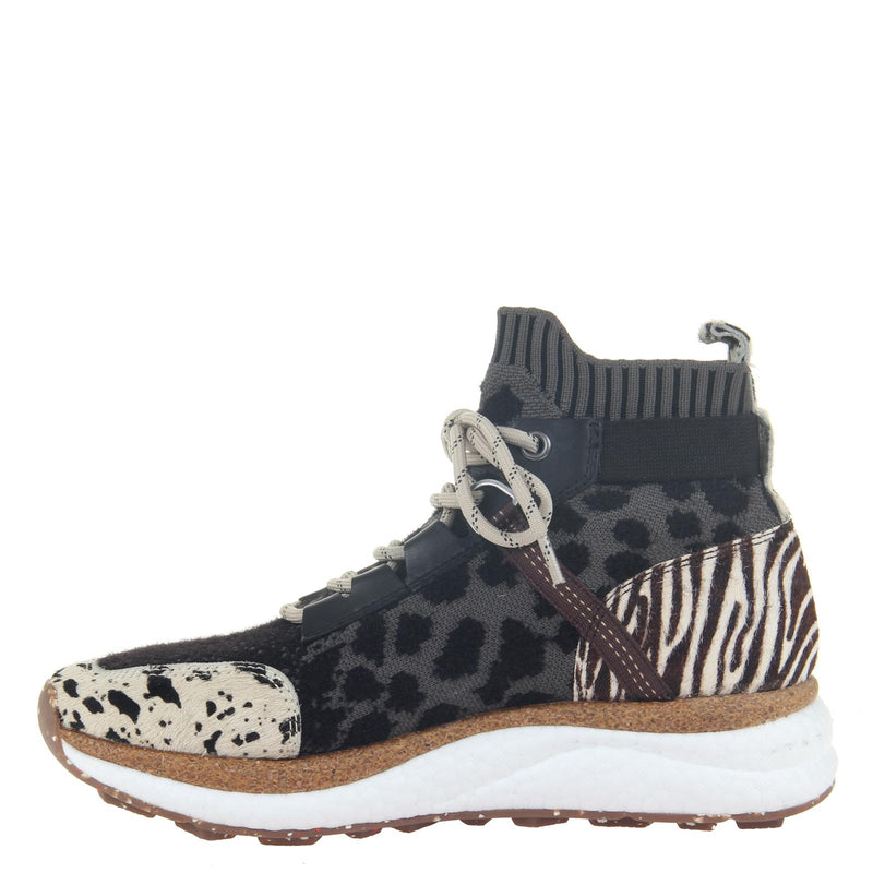 OTBT - HYBRID in ANIMAL PRINT High Top Sneakers