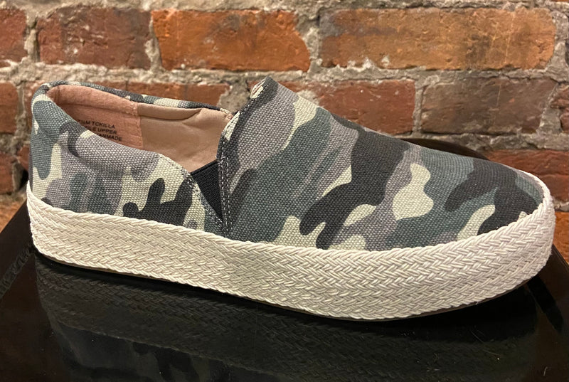 Madeline Slip-On in Camo